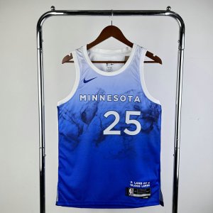 NBA 25 Rose Timberwolves 2023-24 city Maillot